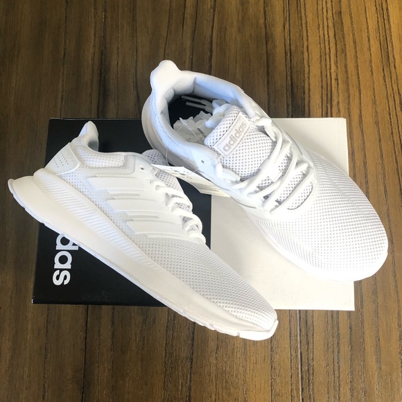 adidas Shoes - Adidas white runfalcon running shoes sneakers